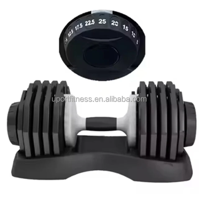 Hex Dumbbell Set - ชุดดัมเบลเหล็กหล่อปรับน้ำหนักได้ รูปทรงหกเหลี่ยม อุปกรณ์ออกกำลังกายสำหรับใช้ในบ้าน พร้อมโลโก้สั่งทำได้