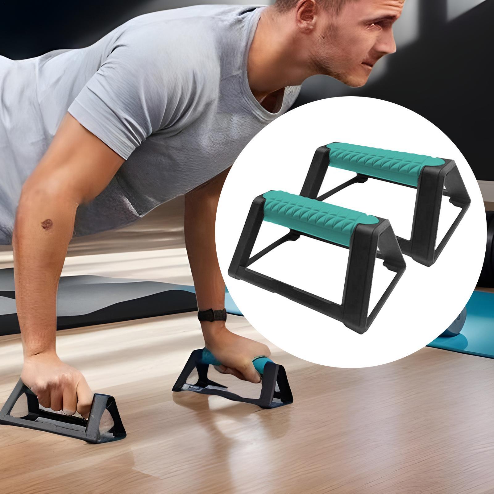Home Gym Necessities - อุปกรณ์ออกกำลังกายแบบมัลติฟังก์ชั่นรูปตัว H สำหรับวิดพื้น ด้ามจับวิดพื้น อุปกรณ์ออกกำลังกายสำหรับผู้หญิงและผู้ชาย อุปกรณ์ยืดกล้ามเนื้อสำหรับออกกำลังกายที่บ้าน