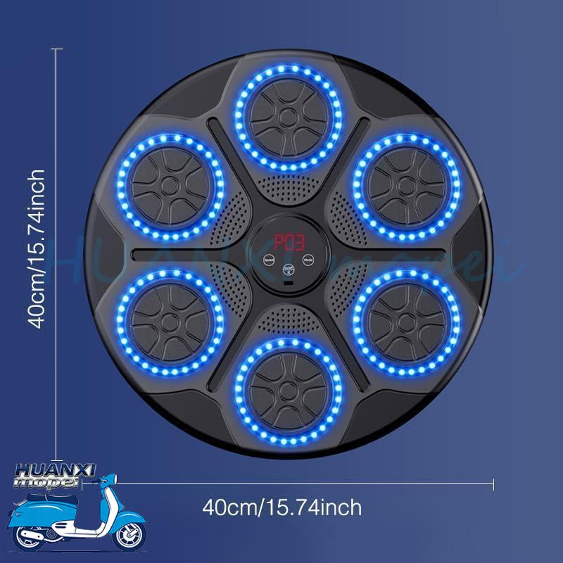 Home Gym Necessities - เครื่องชกมวยอัจฉริยะรุ่นอัปเกรดสำหรับผู้ใหญ่และเด็ก พร้อมจอ LED และบลูทูธอัจฉริยะ ติดผนังได้ ใช้ได้ที่บ้าน
