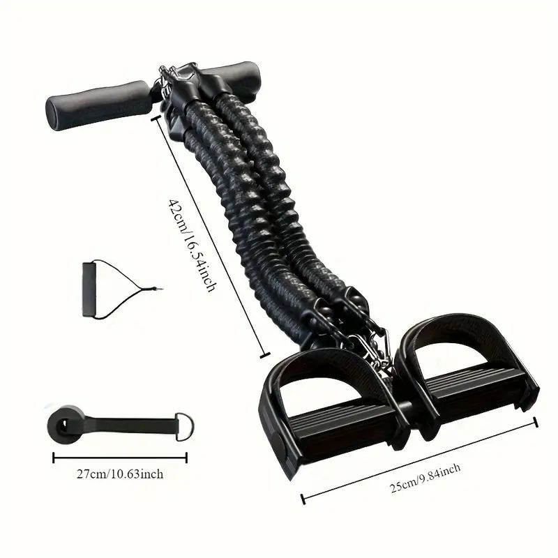 Home Gym Necessities - เหยียบความตึงเครียดเชือกดึงออกกําลังกายที่บ้านอเนกประสงค์ออกกําลังกายวงต้านทานผู้ชายอุปกรณ์กีฬายิม