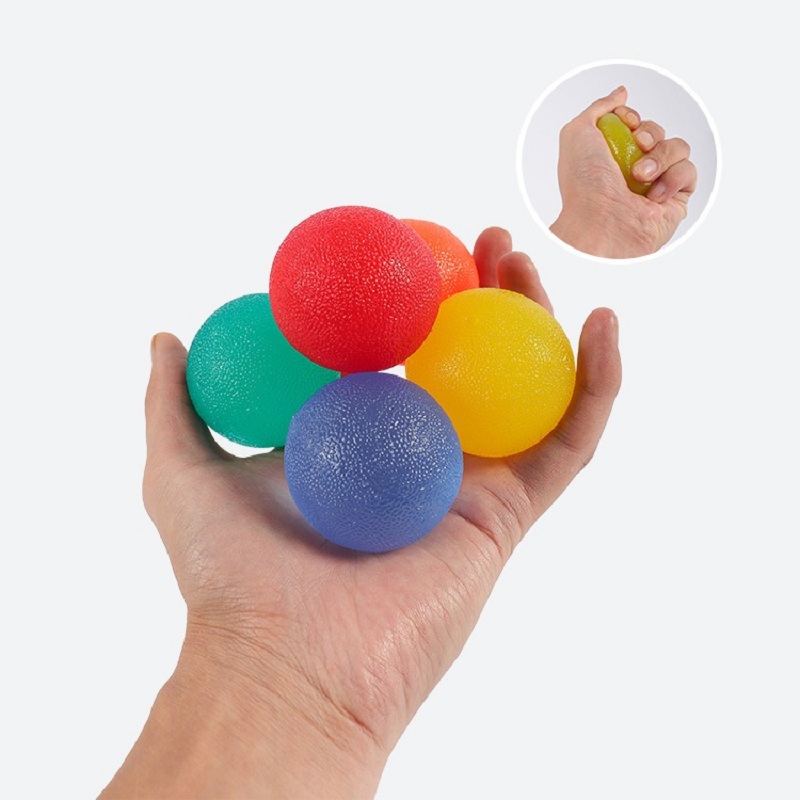 Home Gym Necessities - ด้ามจับไข่บริหารมือลูกบอลบริหารนิ้ว peralatan olahraga rumahan ฟิตเนสยิมฟิตเนสที่จับมือยืดมือเพิ่มความแข็งแรงของกล้ามเนื้อ