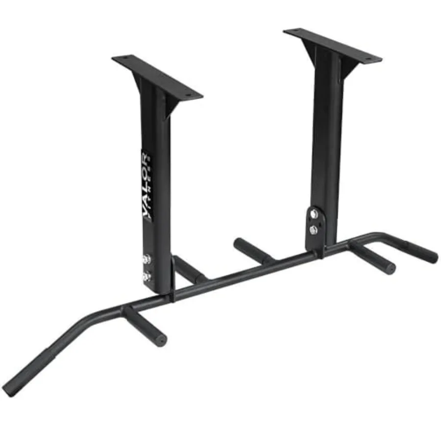 Home Gym Pull Up Bar - บาร์ดึงข้อแบบหกจุดยึดติดผนังหรือเพดาน สำหรับฝึกความแข็งแรง เสริมสร้างกล้ามเนื้อ อุปกรณ์ออกกำลังกายสำหรับยิมที่บ้าน