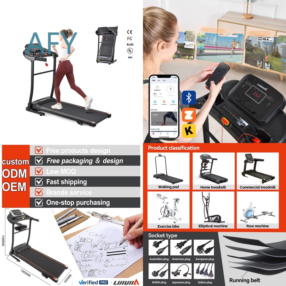 Home Gym Manual - ลู่วิ่งไฟฟ้าพับได้ปรับระดับด้วยมือ พร้อมแผ่นรองมือ หน้าจอ LED คุณภาพสูง สำหรับออกกำลังกายคาร์ดิโอที่บ้าน