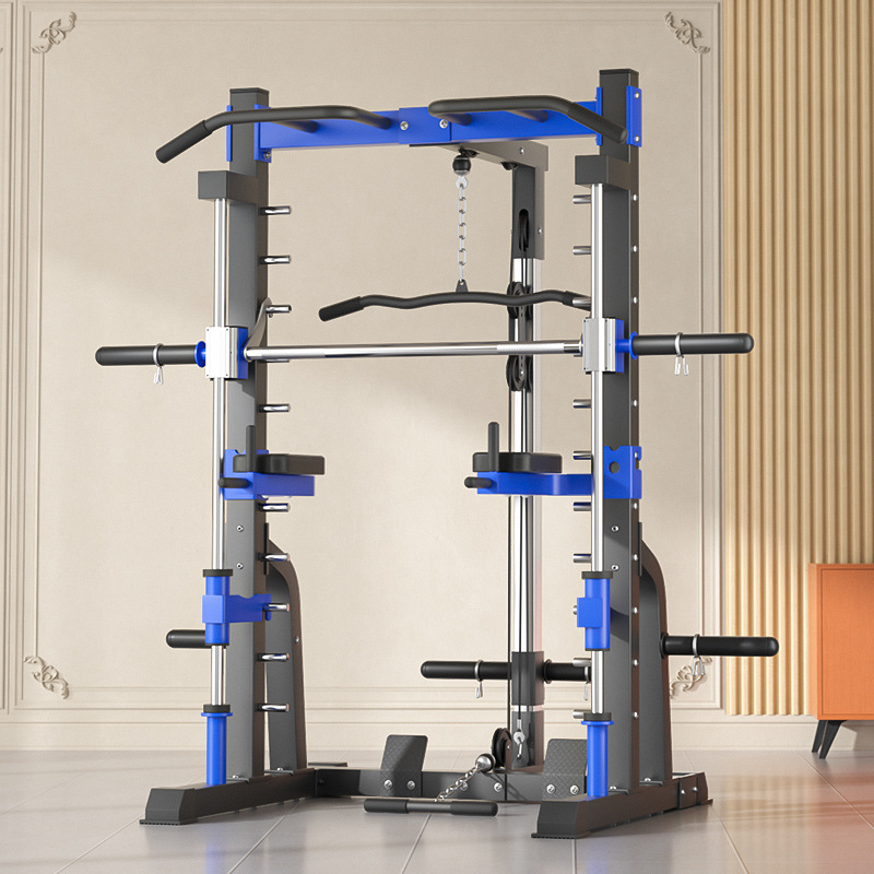 Home Gym Half Rack - โครงสร้างอุปกรณ์ออกกำลังกายอเนกประสงค์สำหรับใช้ในบ้าน แบบครบวงจร สำหรับการฝึกซ้อมแบบยิมในบ้าน รวมถึงการฝึกซ้อมแบบ Bird Squat