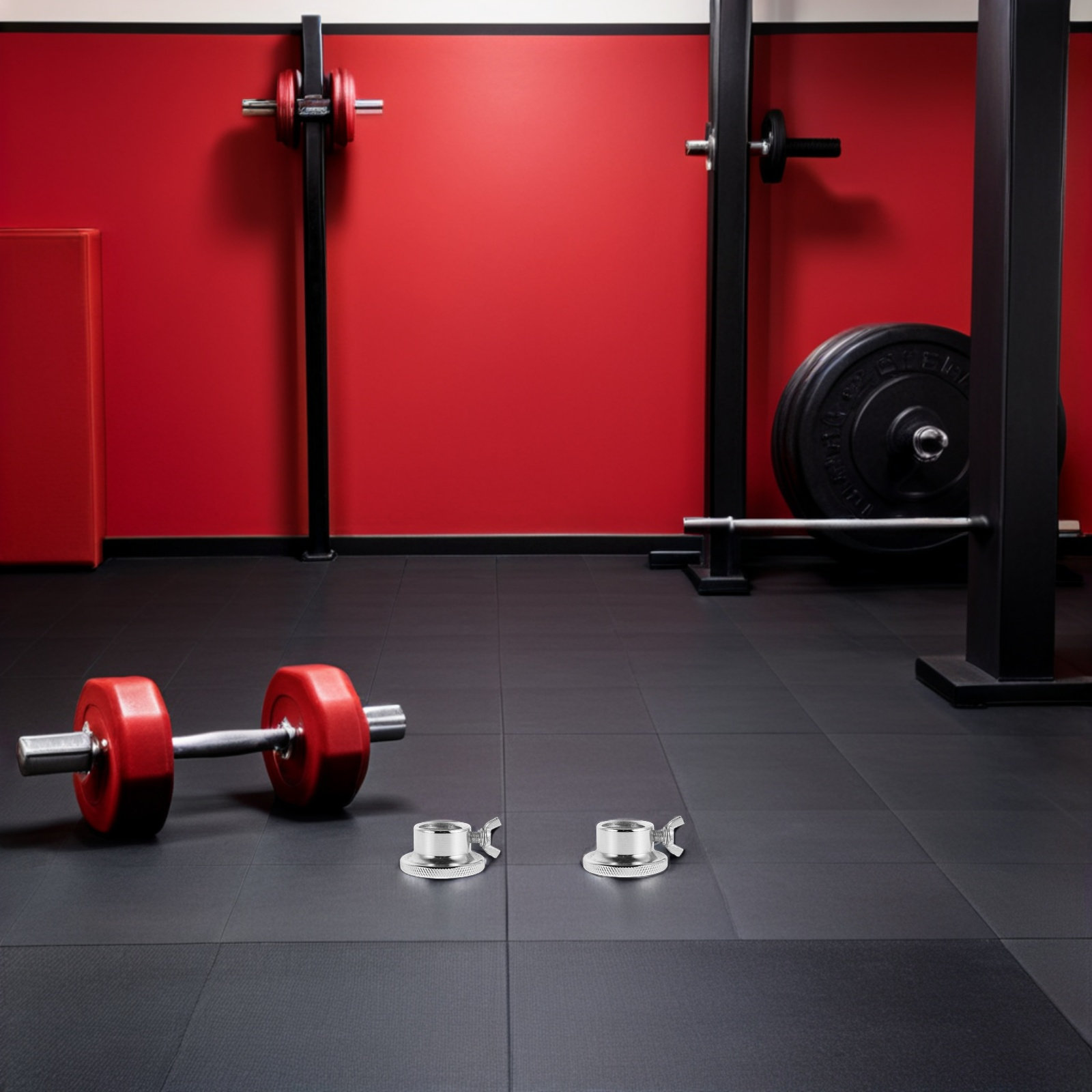 น็อตล็อคกันหลวมสำหรับดัมเบล 4  - Home Gym Usa บทวิจารณ์และราคา
