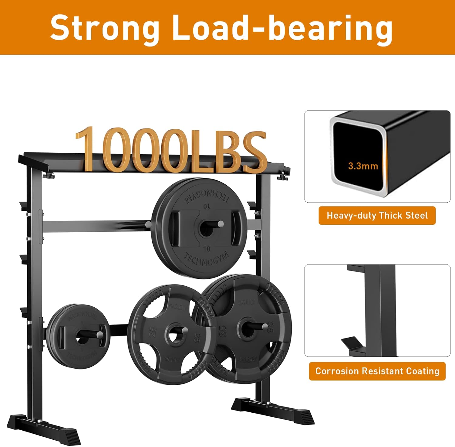 ชั้นวางเก็บน้ำหนักสำหรับฝึกควา - Home Gym Usa บทวิจารณ์และราคา