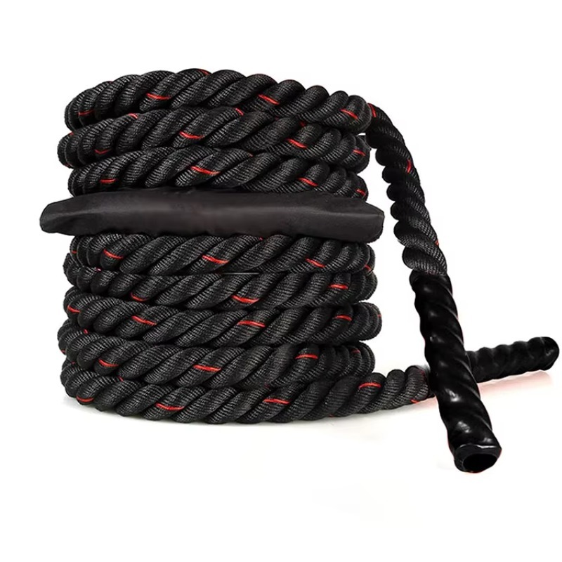 เชือกออกกำลังกายแบบพรีเมียม ดี - Battle Rope Heavy บทวิจารณ์และราคา