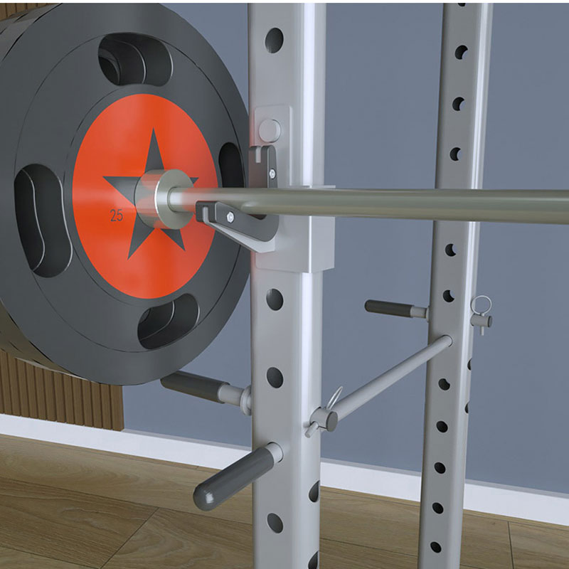 แร็คยกน้ำหนักแบบครึ่งโครงสำหรั - Home Gym Half Rack บทวิจารณ์และราคา