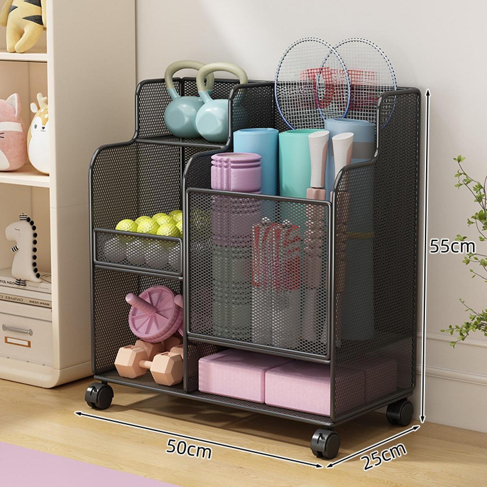 ชั้นวางอุปกรณ์กีฬาแบบมีล้อ ขนา - Home Gym Gear บทวิจารณ์และราคา