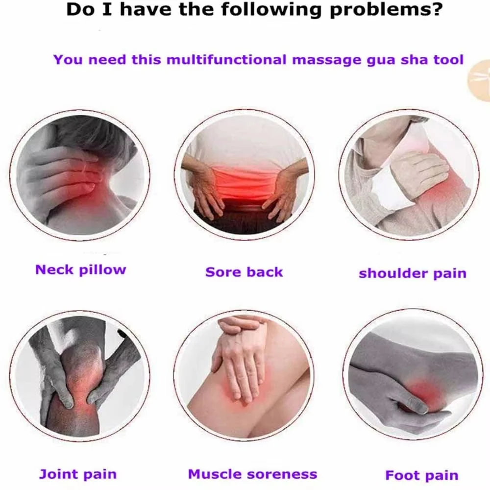 เครื่องมือกัวซาไม้สำหรับนวดจุด - Home Gym Manual บทวิจารณ์และราคา