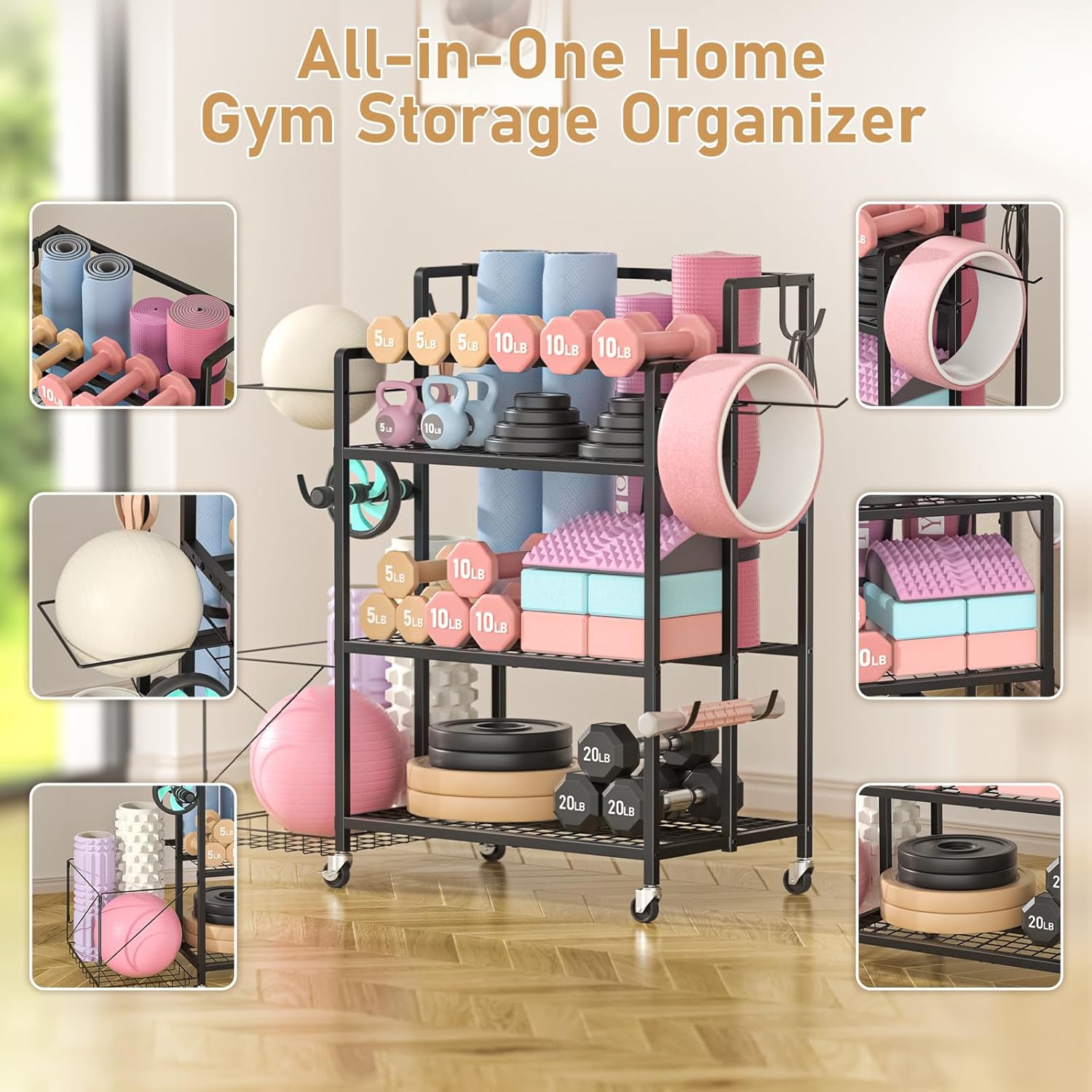 ที่เก็บอุปกรณ์ออกกำลังกายที่บ้ - Home Gym Equipment บทวิจารณ์และราคา