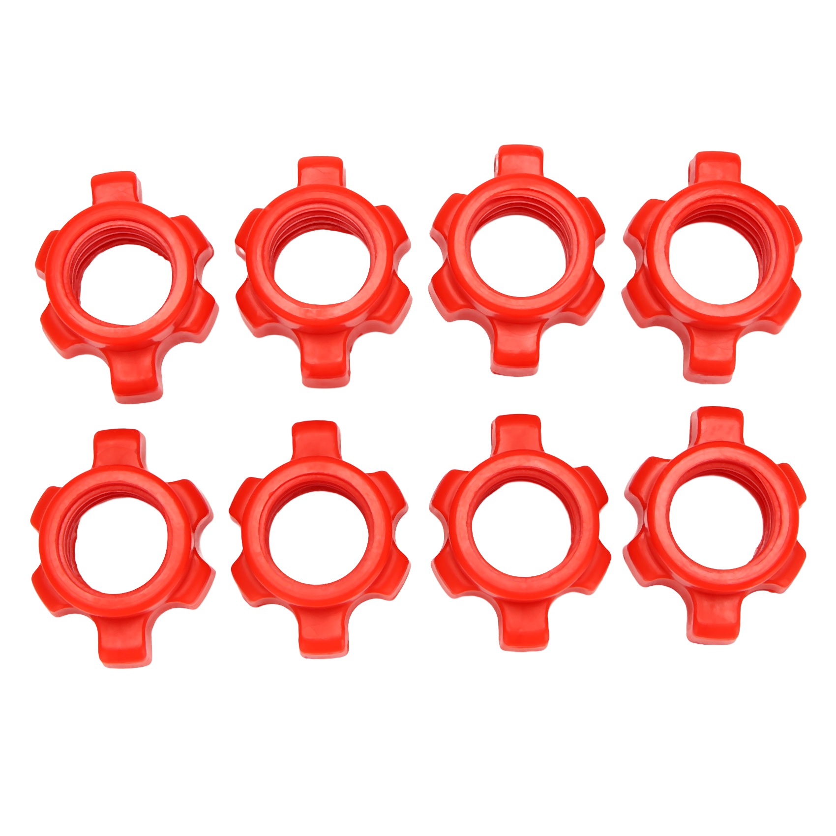 8PCS Dumbbell Nut,Dumbbell Rod - Hex Dumbbell Set บทวิจารณ์และราคา