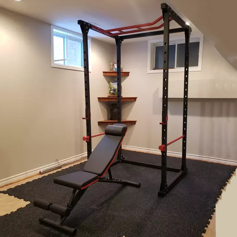 อุปกรณ์ฟิตเนสสำหรับยิมที่บ้านร - Home Gym Half Rack บทวิจารณ์และราคา