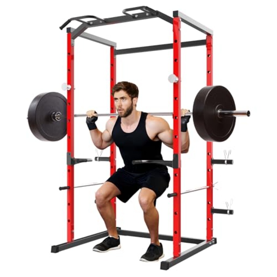 กรงยกน้ำหนักแบบ Heavy-Duty พร้ - Home Gym Pull Up Bar บทวิจารณ์และราคา