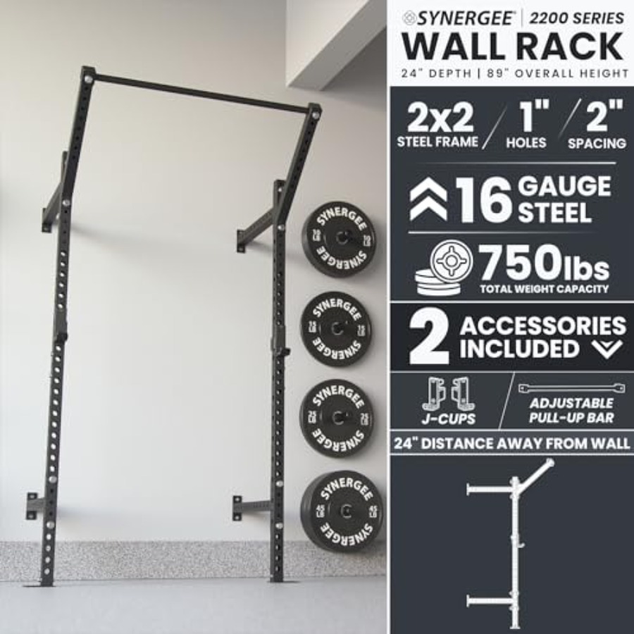 แร็คสควอทติดผนังสำหรับใช้ในยิม - Home Gym Pull Up Bar บทวิจารณ์และราคา