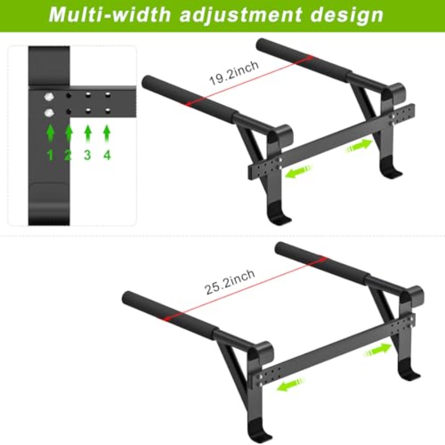 บาร์โหนติดผนังสำหรับยิมนาสติก  - Home Gym Pull Up Bar บทวิจารณ์และราคา