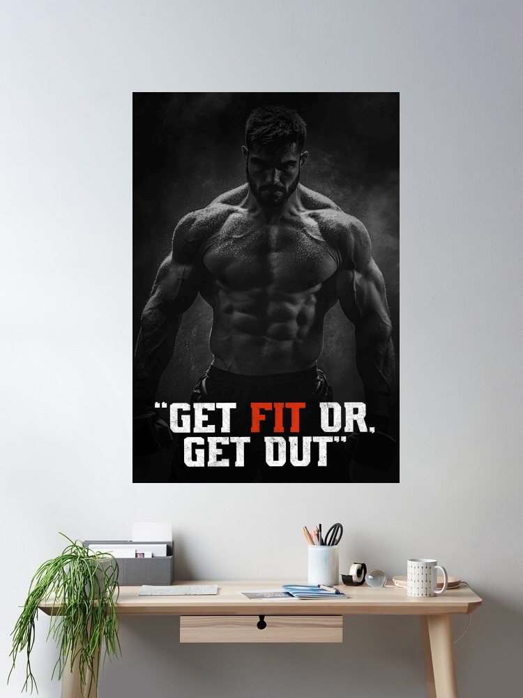 โปสเตอร์ผ้าแคนวาสสร้างแรงบันดา - Home Gym Yes Or No บทวิจารณ์และราคา