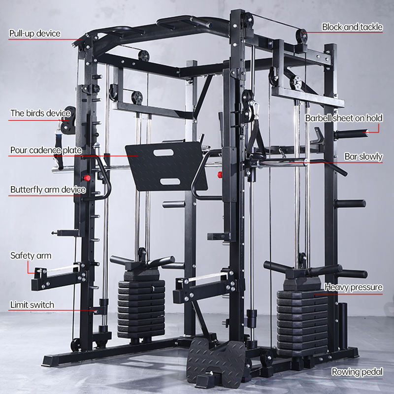 สมิธแมชชีน แร็คออกกำลังกายแบบค - Home Gym Half Rack บทวิจารณ์และราคา
