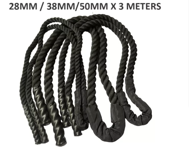 เชือกออกกำลังกายแบบหนา สำหรับฝ - Battle Rope Heavy บทวิจารณ์และราคา