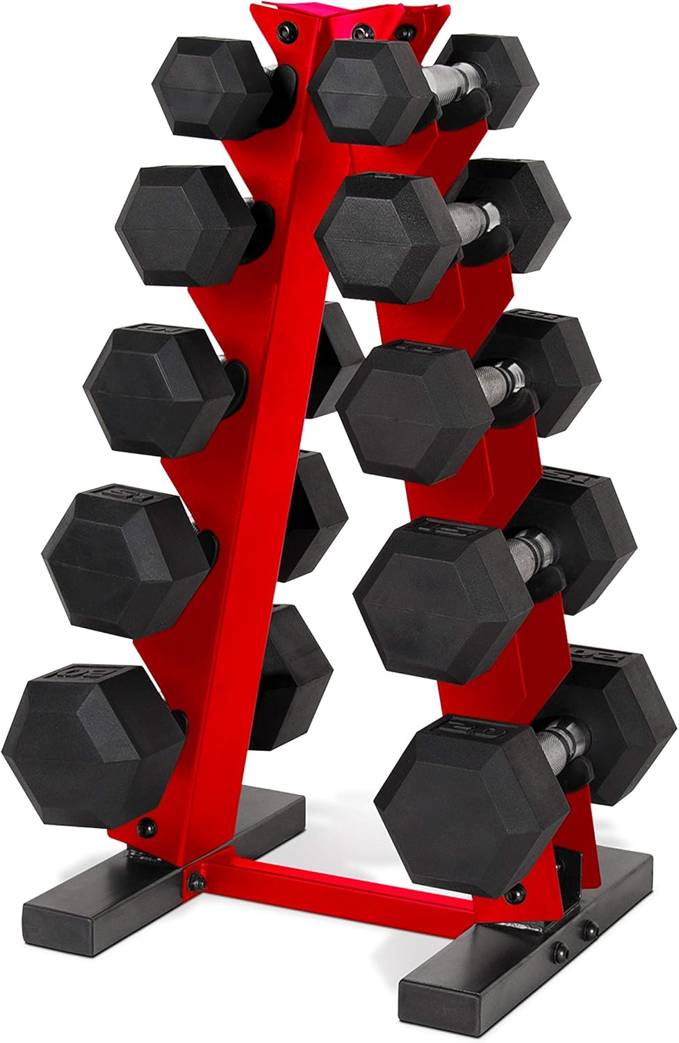 ชุดดัมเบลหกเหลี่ยมเคลือบผิวพร้ - Hex Dumbbell Set บทวิจารณ์และราคา
