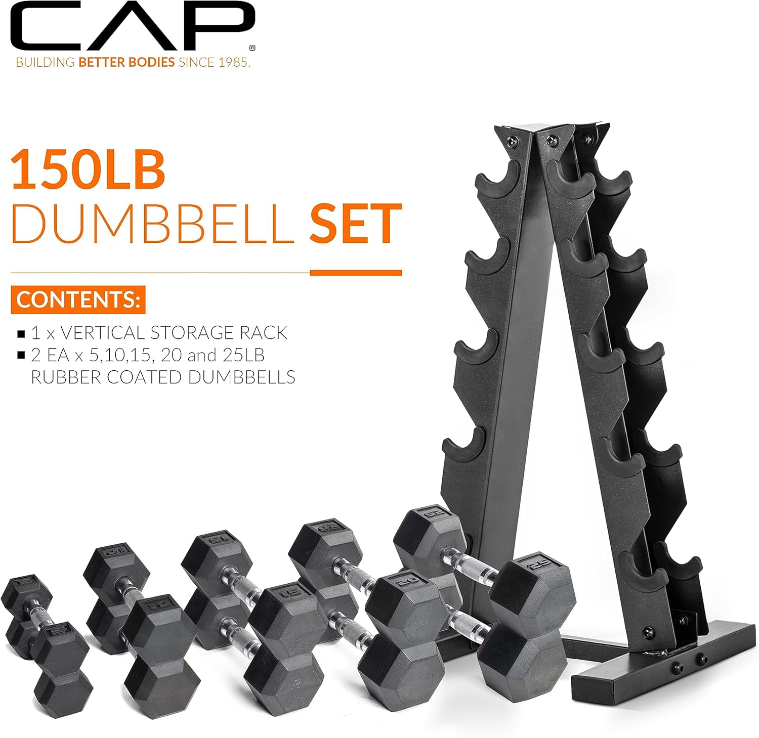 ชุดดัมเบลหกเหลี่ยมเคลือบผิวพร้ - Hex Dumbbell Set บทวิจารณ์และราคา