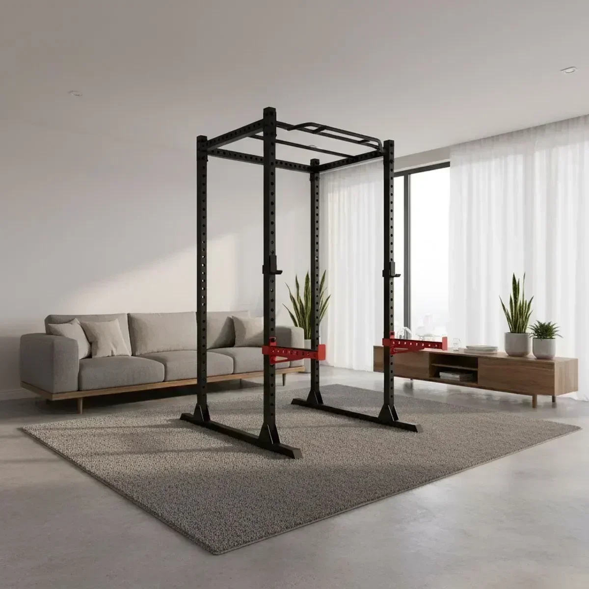 แร็คสควอทปรับระดับได้สำหรับยิม - Home Gym Pull Up Bar บทวิจารณ์และราคา