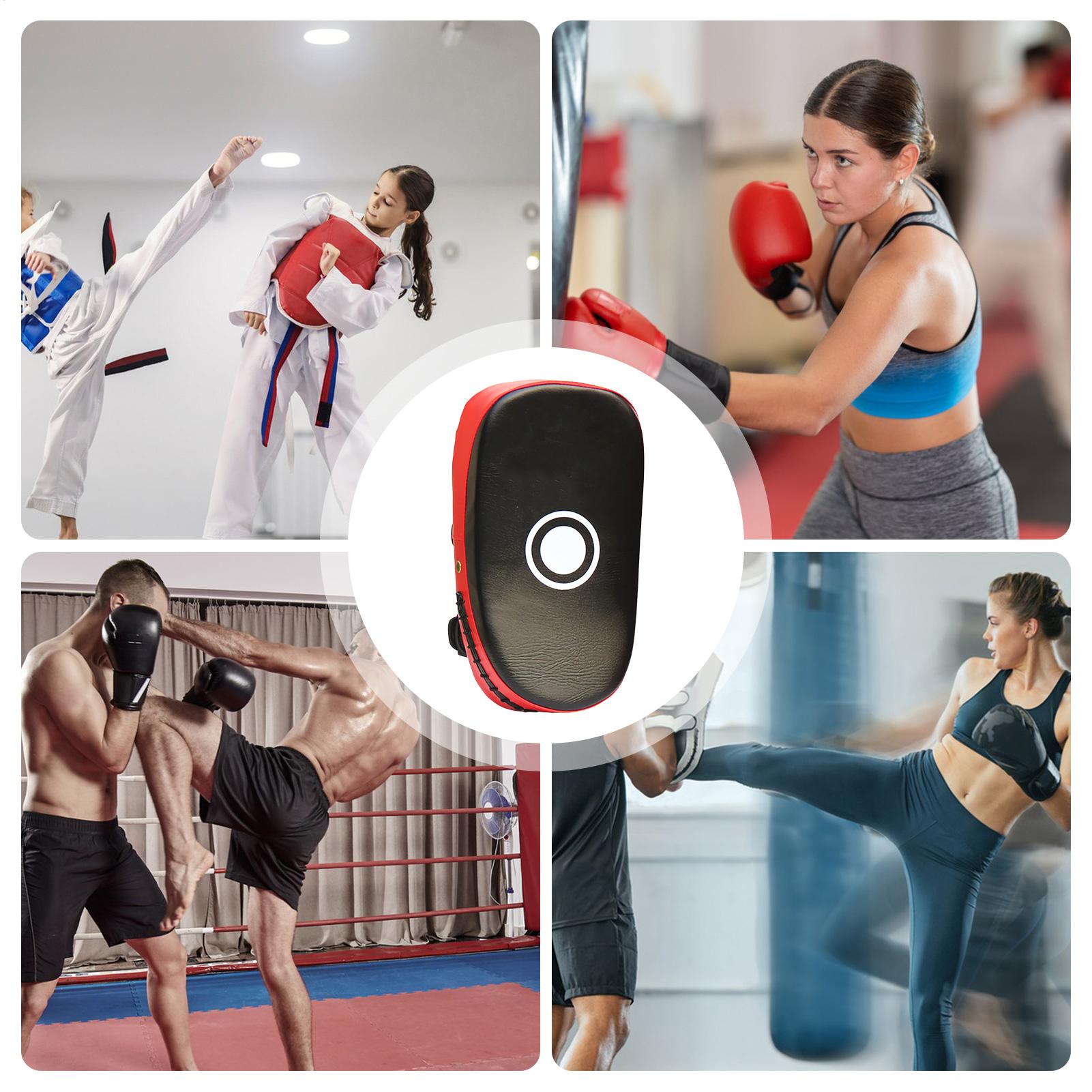 แผ่นรองซ้อมมวย หนัง PU แบบโค้ง - Home Gym Equipment บทวิจารณ์และราคา