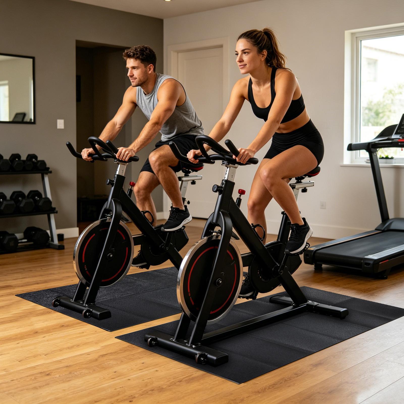 แผ่นรองลู่วิ่งไฟฟ้าแบบหนา กันน - Home Gym Equipment บทวิจารณ์และราคา