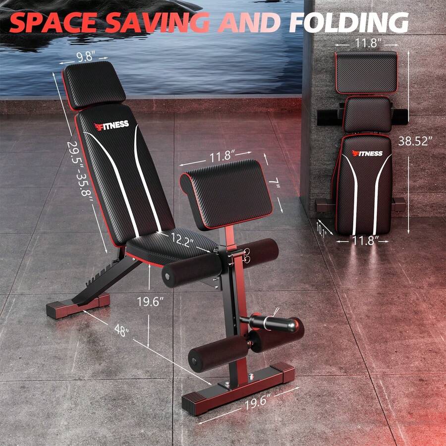 ม้านั่งออกกำลังกายปรับระดับได้ - Home Gym Full Setup บทวิจารณ์และราคา