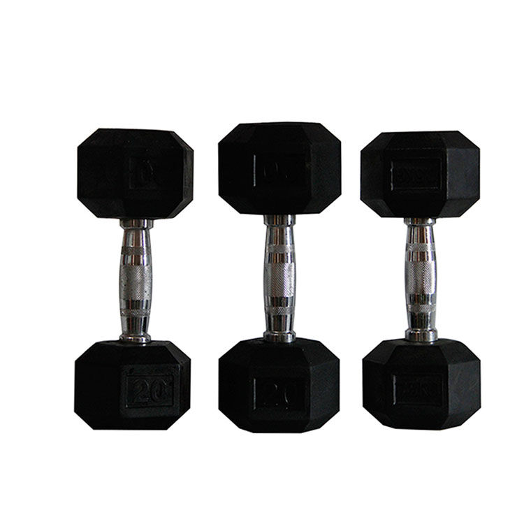 ชุดดัมเบลยางหกเหลี่ยม / ดัมเบล - Hex Dumbbell Set บทวิจารณ์และราคา