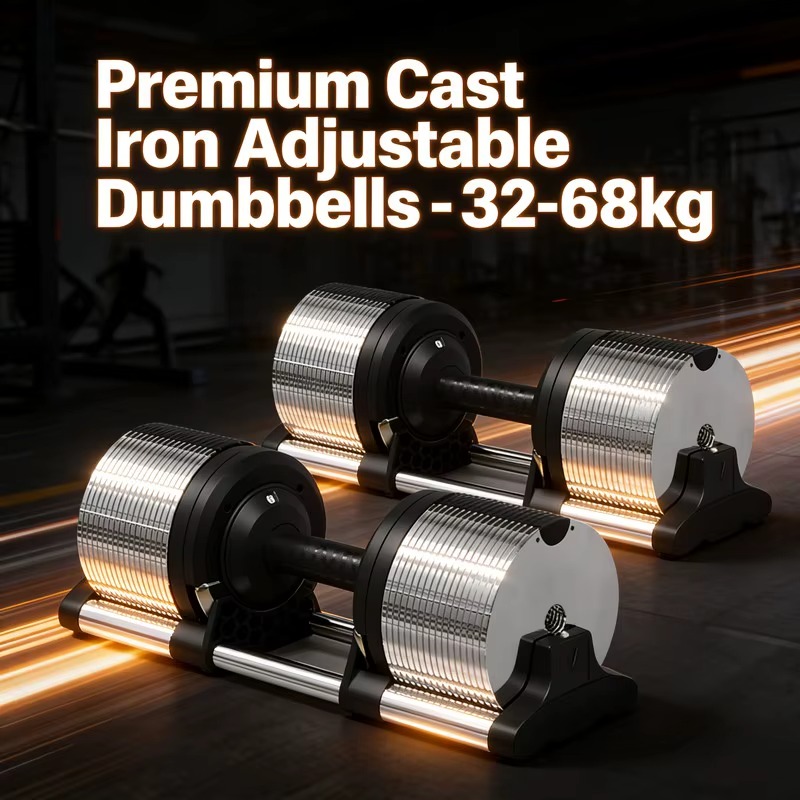 ดัมเบลปรับน้ำหนักได้ 32 กก. 70 - Hex Dumbbell Set บทวิจารณ์และราคา