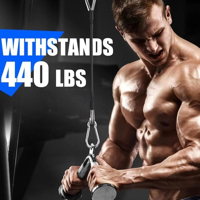สายเคเบิลยิม 25 ซม. 1/2 ชิ้น ใ - Home Gym Necessities บทวิจารณ์และราคา