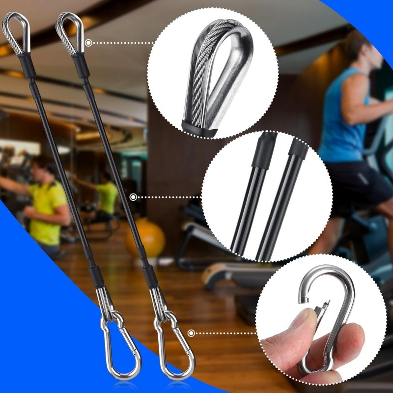 สายเคเบิลยิม 25 ซม. 1/2 ชิ้น ใ - Home Gym Necessities บทวิจารณ์และราคา