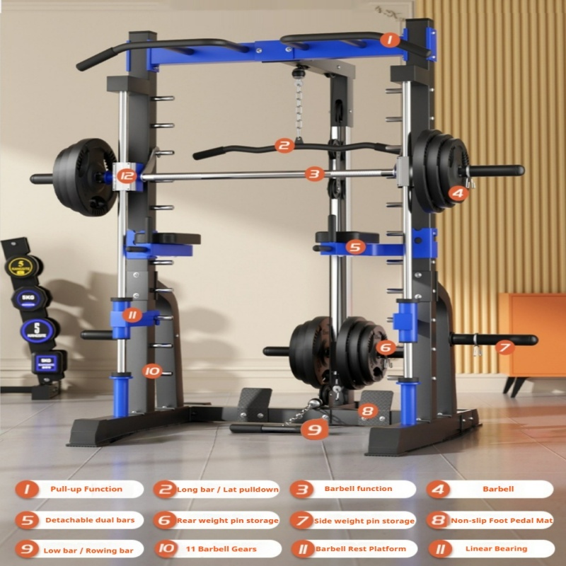 โครงสร้างอุปกรณ์ออกกำลังกายอเน - Home Gym Half Rack บทวิจารณ์และราคา