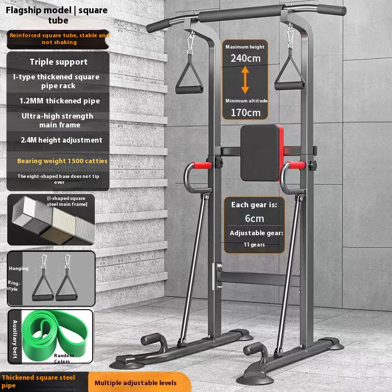 บาร์ดึงขึ้นบ้านในร่มไม่มีสว่าน - Home Gym Half Rack บทวิจารณ์และราคา