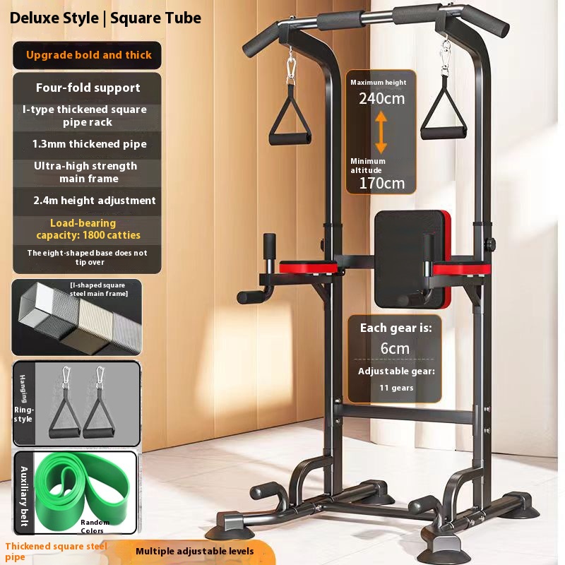 บาร์ดึงขึ้นบ้านในร่มไม่มีสว่าน - Home Gym Half Rack บทวิจารณ์และราคา