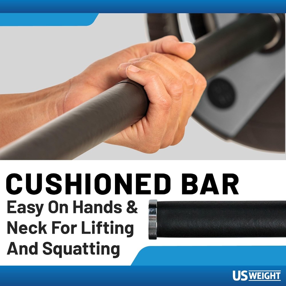 ชุดบาร์เบลน้ำหนักที่สมบูรณ์แบบ - Home Gym Usa บทวิจารณ์และราคา